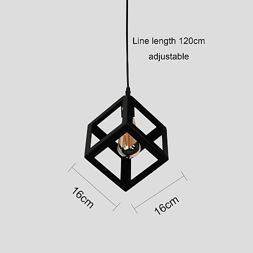 إنارة معلقة مفرد لون الشكل اسود تصميم عصري وفاخر